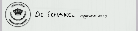 De Schakel augustus 2009